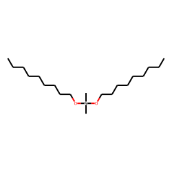 Silane, dimethyldinonyloxy-