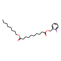 Sebacic acid, 2-iodobenzyl octyl ester