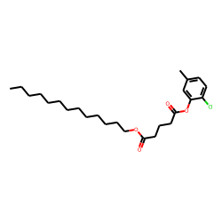 Glutaric acid, 2-chloro-5-methylphenyl tridecyl ester