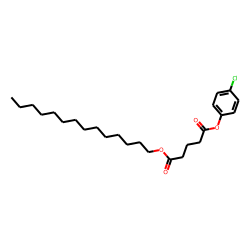Glutaric acid, 4-chlorophenyl tetradecyl ester