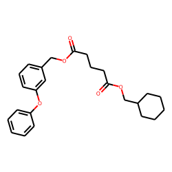 Glutaric acid, cyclohexylmethyl 3-phenoxybenzyl ester