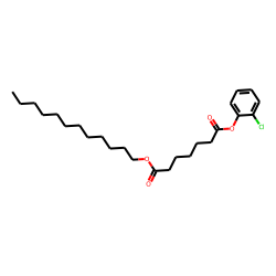 Pimelic acid, 2-chlorophenyl dodecyl ester