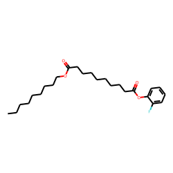 Sebacic acid, 2-fluorophenyl nonyl ester