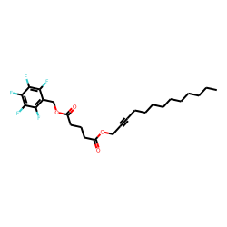 Glutaric acid, tridec-2-yn-1-yl pentafluorobenzyl ester
