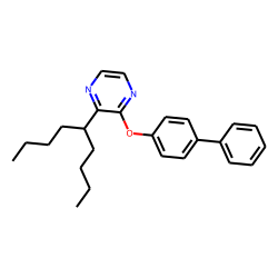 2-(P-phenylphenoxy)-3-(5-nonyl) pyrazine