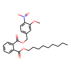 Phthalic acid, 3-methoxy-4-nitrobenzyl nonyl ester
