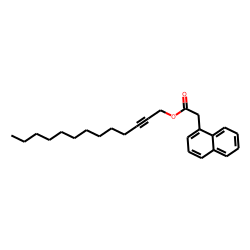 1-Naphthaleneacetic acid, tridec-2-yn-1-yl ester