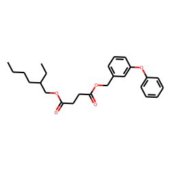 Succinic acid, 2-ethylhexyl 3-phenoxybenzyl ester