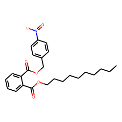 Phthalic acid, decyl 4-nitrobenzyl ester