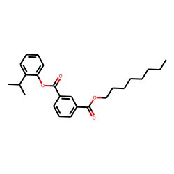 Isophthalic acid, 2-isopropylphenyl octyl ester