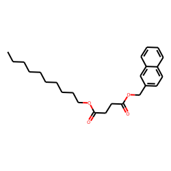 Succinic acid, decyl 2-naphthylmethyl ester