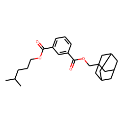Isophthalic acid, 1-adamantylmethyl isohexyl ester