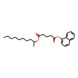 Glutaric acid, dec-2-yl 1-naphthyl ester