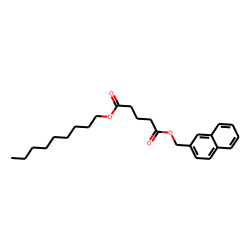 Glutaric acid, naphth-2-ylmethyl nonyl ester