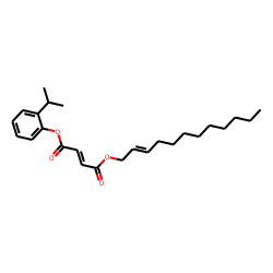 Fumaric acid, 2-isopropylphenyl dodec-2-en-1-yl ester