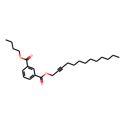 Isophthalic acid, butyl tridec-2-ynyl ester