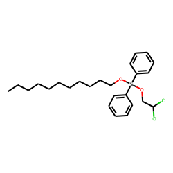 Silane, diphenyl(2,2-dichloroethoxy)undecyloxy-