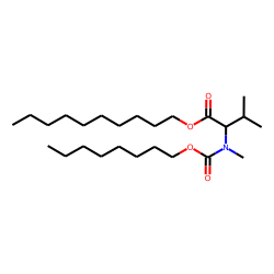DL-Valine, N-methyl-N-octyloxycarbonyl-, decyl ester