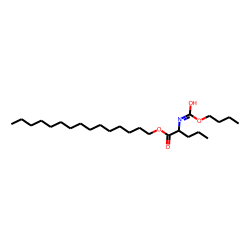 l-Norvaline, n-butoxycarbonyl-, pentadecyl ester