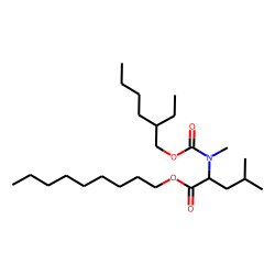 L-Leucine, N-methyl-N-(2-ethylhexyloxycarbonyl)-, nonyl ester