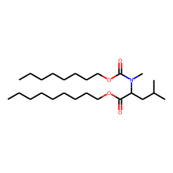 L-Leucine, N-methyl-N-(octyloxycarbonyl)-, nonyl ester