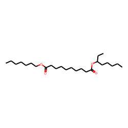 Sebacic acid, heptyl oct-3-yl ester