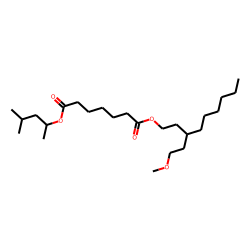 Pimelic acid, 4-methyl-2-pentyl 3-(2-methoxyethyl)nonyl ester