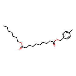 Sebacic acid, heptyl 4-methylbenzyl ester