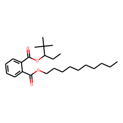 Phthalic acid, 2,2-dimethylpent-3-yl decyl ester