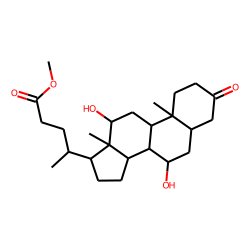 5«alpha»-Cholan-24-oic acid, 7«alpha»,12«alpha»-dihydroxy-3-oxo-, methyl ester