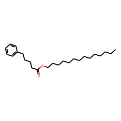 5-Phenylvaleric acid, tetradecyl ester