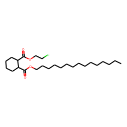 1,2-Cyclohexanedicarboxylic acid, 2-chloroethyl pentadecyl ester