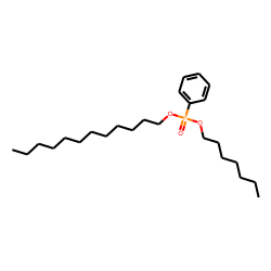 Phenylphosphonic acid, dodecyl heptyl ester