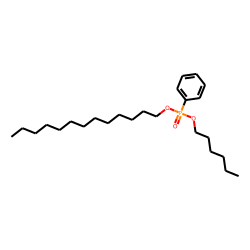 Phenylphosphonic acid, hexyl tridecyl ester