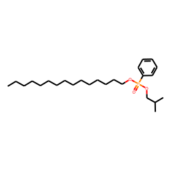 Phenylphosphonic acid, isobutyl pentadecyl ester