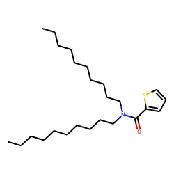Thiophene-2-carboxamide, N,N-didecyl-