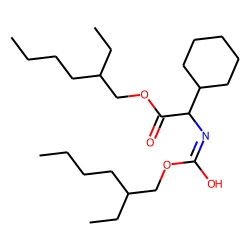 Glycine, 2-cyclohexyl-N-(2-ethylhexyl)oxycarbonyl-, 2-ethylhexyl ester