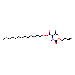 DL-Valine, N-methyl-N-(but-3-en-1-yloxycarbonyl)-, tetradecyl ester