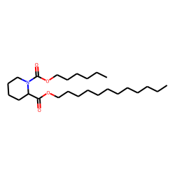 Pipecolic acid, N-hexyloxycarbonyl-, dodecyl ester