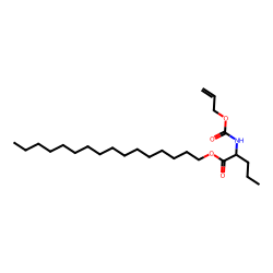 L-Norvaline, N-allyloxycarbonyl-, hexadecyl ester