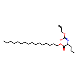 l-Norvaline, N-allyloxycarbonyl-, hexadecyl ester