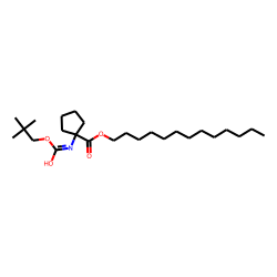 1-Aminocyclopentanecarboxylic acid, N-(neopentyloxycarbonyl)-, tridecyl ester