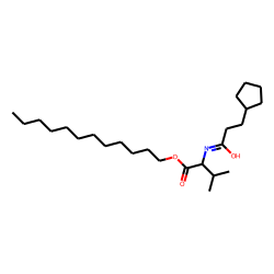 L-Valine, N-(3-cyclopentylpropionyl)-, dodecyl ester