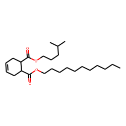 cis-Cyclohex-4-en-1,2-dicarboxylic acid, isohexyl undecyl ester