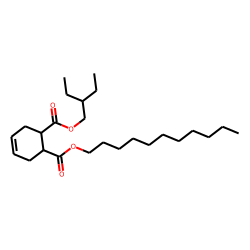 cis-Cyclohex-4-en-1,2-dicarboxylic acid, 2-ethylbutyl undecyl ester