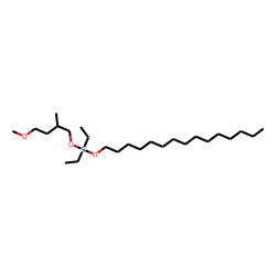 Silane, diethyl(2-methyl-4-methoxybutoxy)pentadecyloxy-