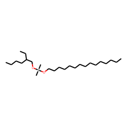 Silane, dimethyl(2-ethylhexyloxy)pentadecyloxy-