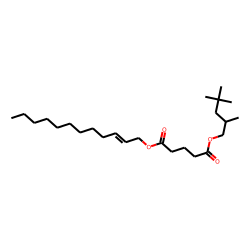 Glutaric acid, dodec-2-en-1-yl 2,4,4-trimethylpentyl ester