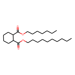 1,2-Cyclohexanedicarboxylic acid, decyl heptyl ester