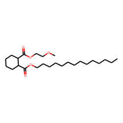 1,2-Cyclohexanedicarboxylic acid, 2-methoxyethyl tetradecyl ester